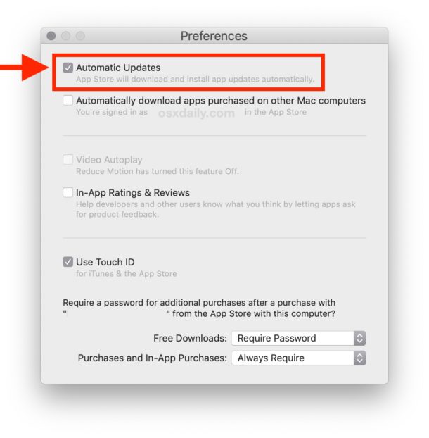 How to update mac software